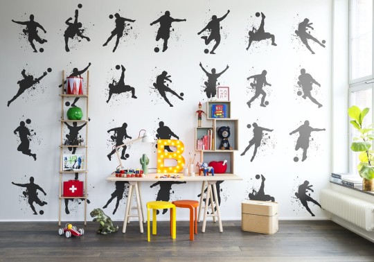 Rebel Walls R13261 Web Selection Footboll - mural w piłkarzy