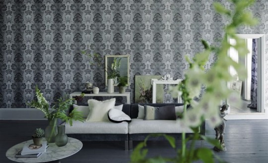 Tapeta Designers Guild Alexandria P619/07 KASHGAR - ZINC