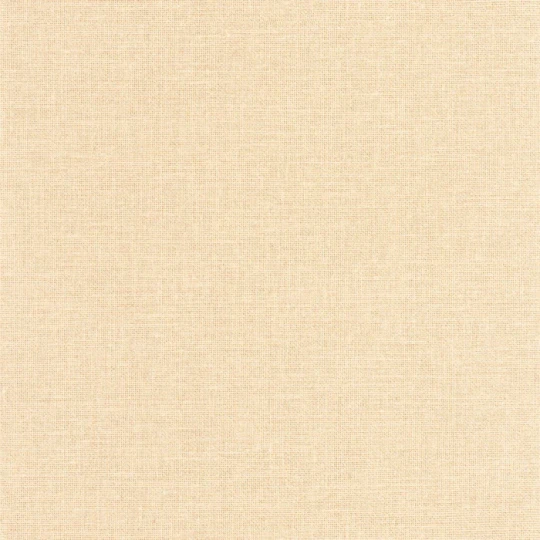 Caselio 104012780 Reliefs Uni Mat Jaune - beżowa tapeta imitująca lnianą tkaninę