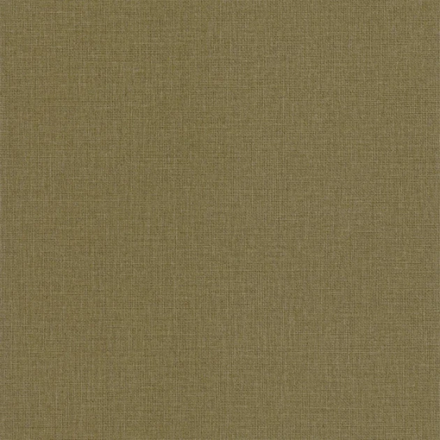 Caselio 104017342 Reliefs Uni Mat Kaki - tapeta imitująca lnianą tkaninę w kolorze khaki