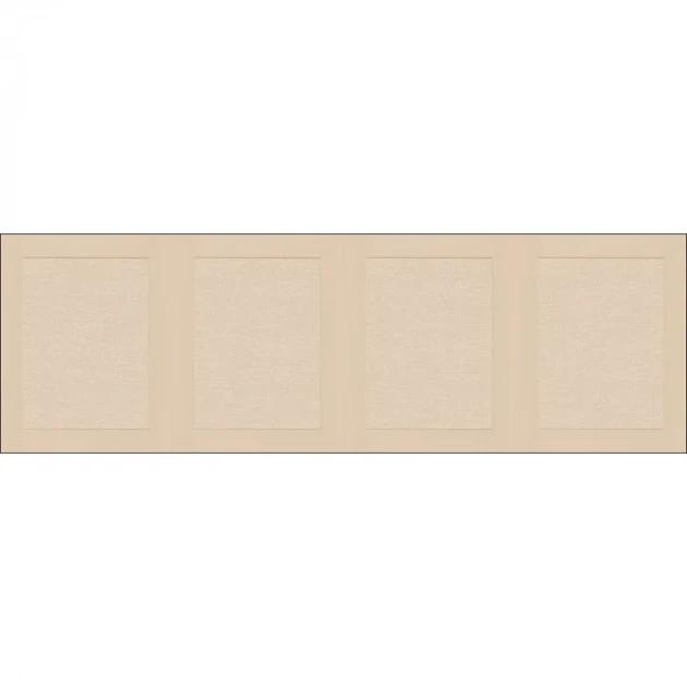 Caselio 105221010 Reliefs Soubassement Jute S Beige - border imitujący strukturę juty