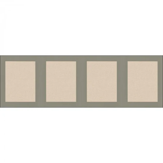 Caselio 105227170 Reliefs Soubassement Jute S Kaki - border imitujący strukturę juty