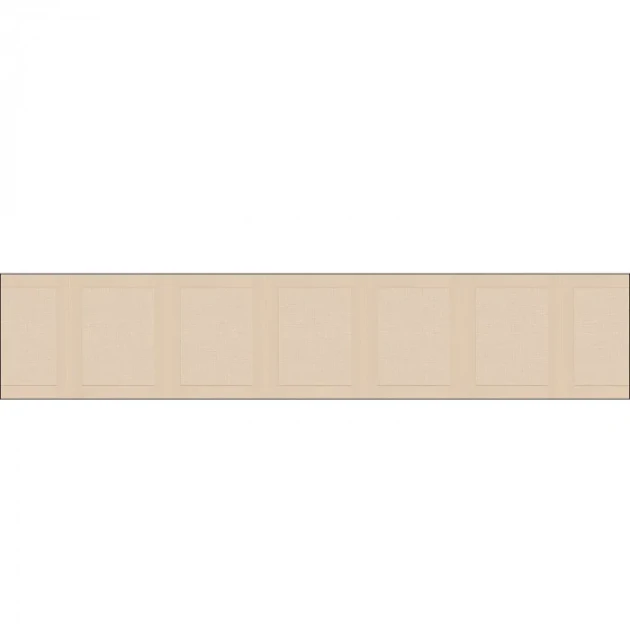 Caselio 105231010 Reliefs Soubassement Jute M Beige - border imitujący strukturę juty