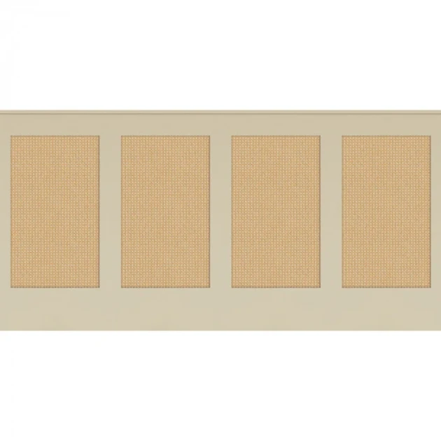 Caselio 106231000 Reliefs Canework Base S Beige - border imitujący plecionkę z trzciny