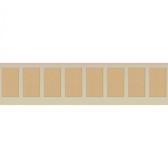 Caselio 106391000 Reliefs Canework Base M Beige - border imitujący plecionkę z trzciny