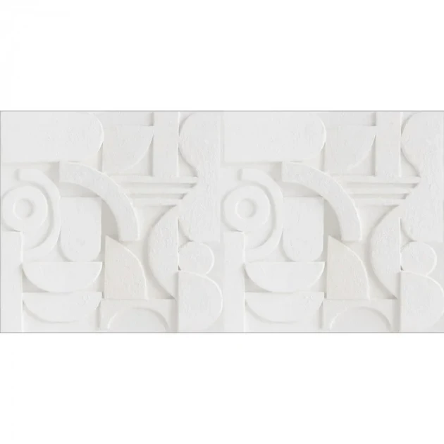 Caselio 106280000 Reliefs Mineral Base S Blanc - border w architektonicznym stylu