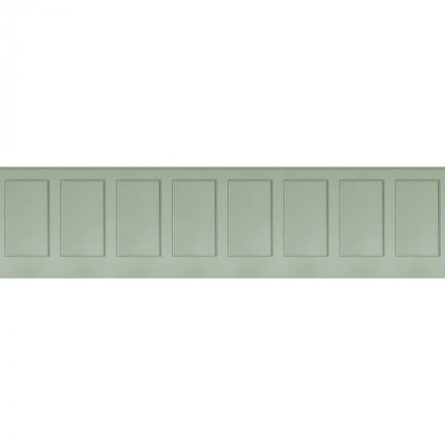 Caselio 106367070 Reliefs Moulding Base M Vert - border imitujący boazerię angielską