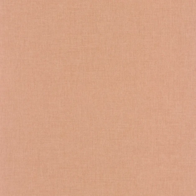 Caselio 68523914 Reliefs Linen Uni Rouille - tapeta imitująca len