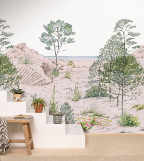 Caselio 106377039 Reliefs Sand Dune Nature L - mural w morski krajobraz