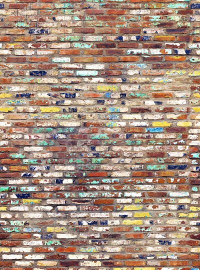 Rebel Walls R19344 Pops Color Tiles - mural imitujący ceglaną ścianę