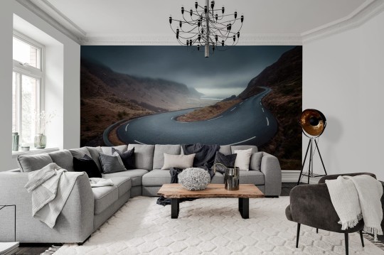 Rebel Walls R19190 Pops Switchback - mural w serpentynową drogę