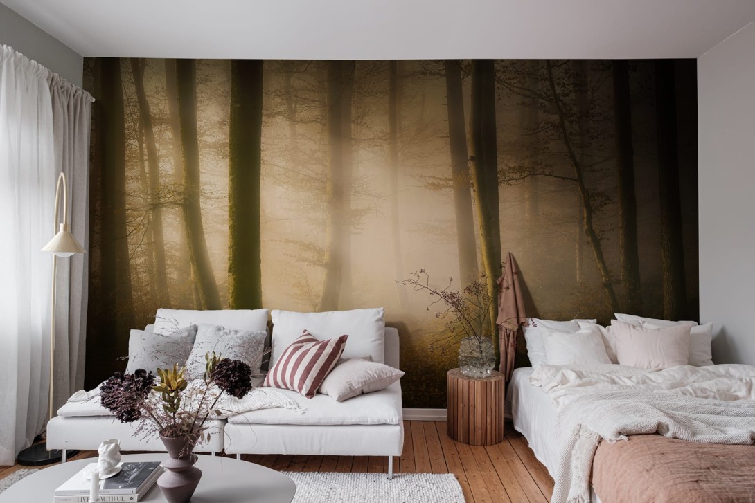 Rebel Walls R19179 Pops Secret Forest - mural w leśny krajobraz