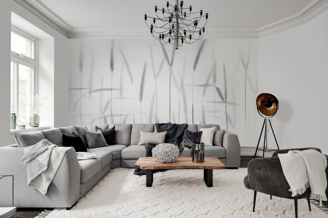 Rebel Walls R19170 Pops Grain - mural w źdźbła zbóż