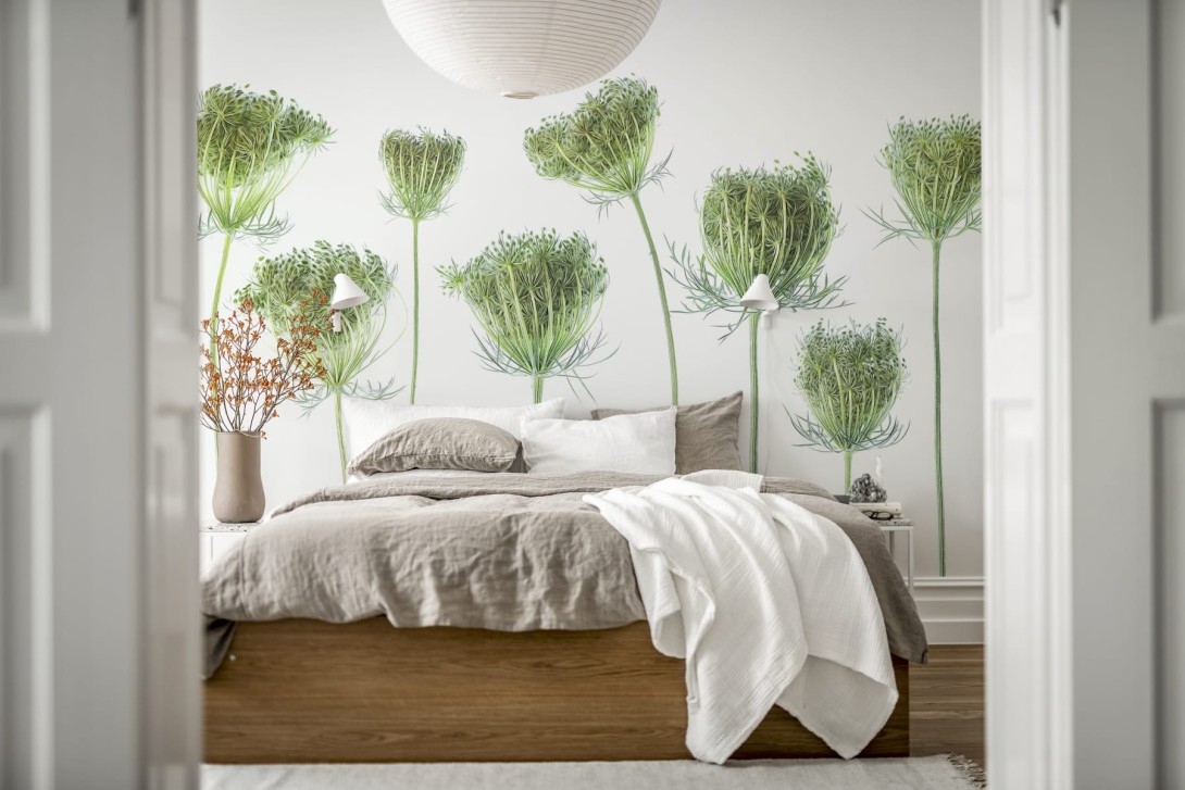 Rebel Walls R19138 Pops Wild Carrot - mural w kwiaty