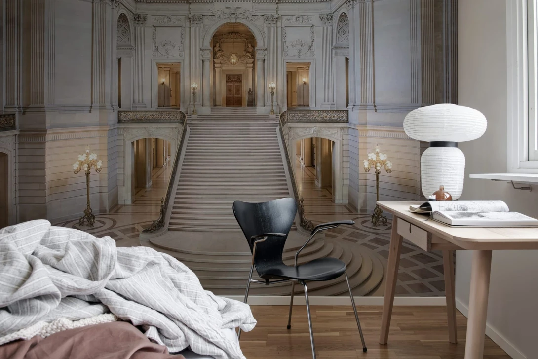 Rebel Walls R19098 Pops Majestic Staircase - mural we wnętrze rezydencji