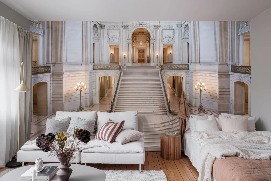 Rebel Walls R19098 Pops Majestic Staircase - mural we wnętrze rezydencji