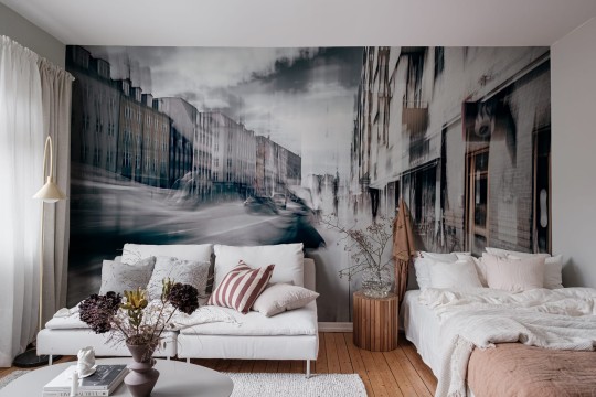 Rebel Walls R19073 Pops City Pulse - mural w miejski krajobraz