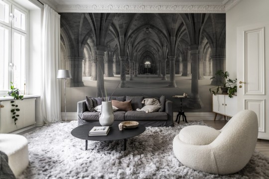 Rebel Walls R19040 Pops Great Vaults - mural w architektoniczny motyw