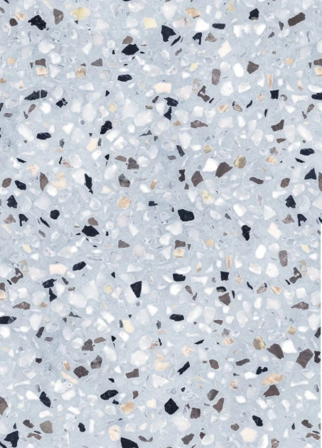 Rebel Walls R18572 Pops Terazzo Ocean Blue - tapeta imitujący lastryko