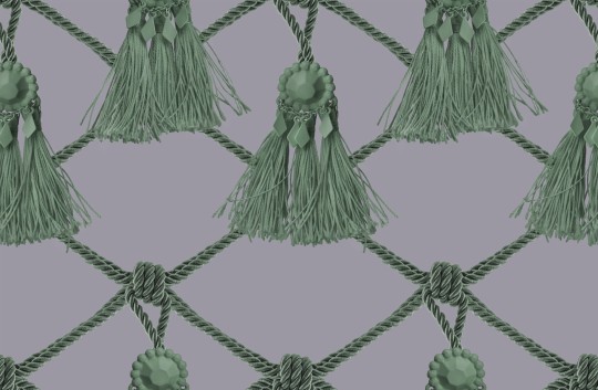 Rebel Walls R18560 Pops Tassels Purple Dreams - tapeta we frędzle
