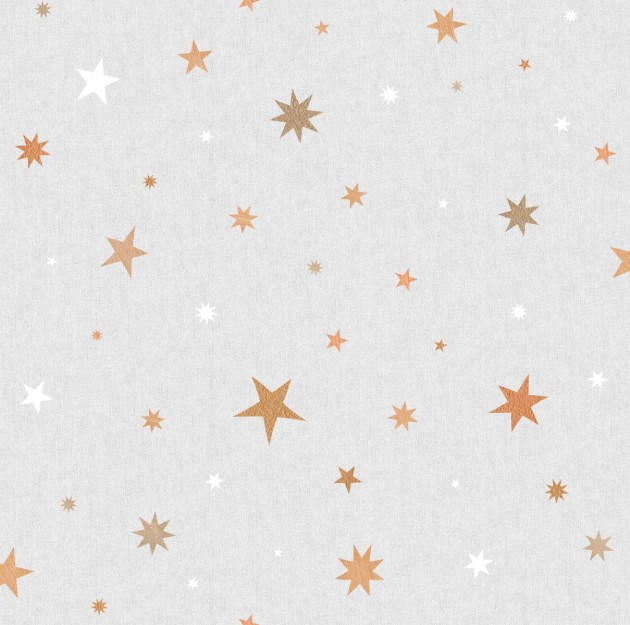 Rebel Walls R18546 Pops Stardust Dusk - tapeta dla dzieci w gwiazdy