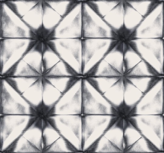 Rebel Walls R18540 Pops Tie Dye Kaleidoscope Dark Blue - tapeta w kalejdoskopowy wzór tie dye