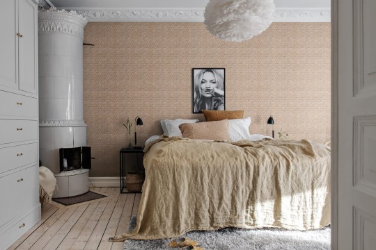 Rebel Walls R18539 Pops Small Birch Bark Braids Nature - tapeta imitująca plecione drewno