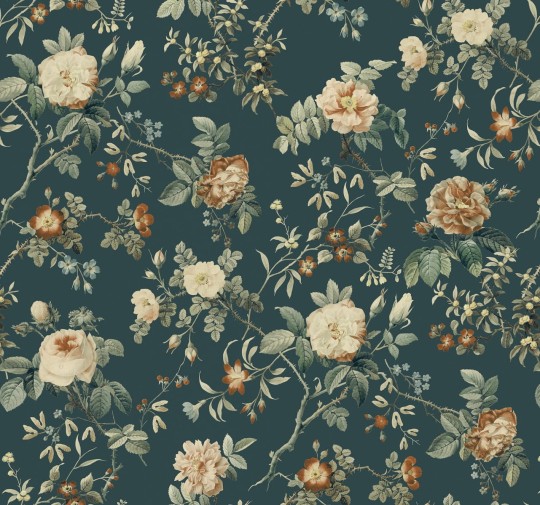 Rebel Walls R18529 Pops Thorn Rose Petite Madame Hardy - tapeta w kwiaty