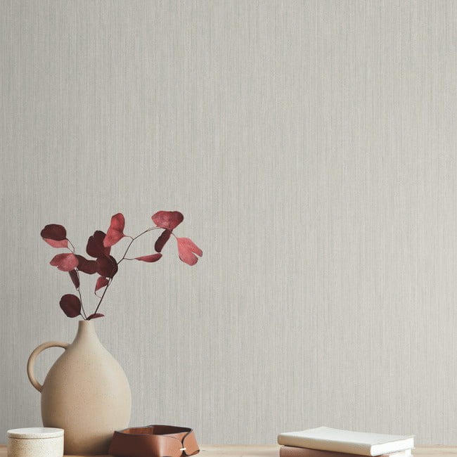 York ND3016N Natural Digest Smooth as Silk High Performance Fog - tapeta strukturalna w delikatne paski