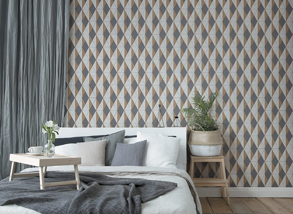 Sirpi 25405 Altagamma Tisse Arlequine - tapeta w romby