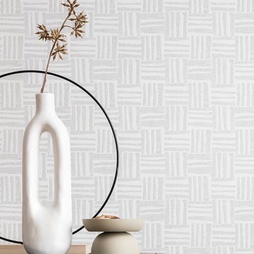 Sirpi 25425 Altagamma Tisse Pierrot - tapeta geometryczna w paski