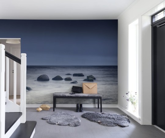 Rebel Walls R13541 Spectrum Enchanting Blue - mural w morski krajobraz