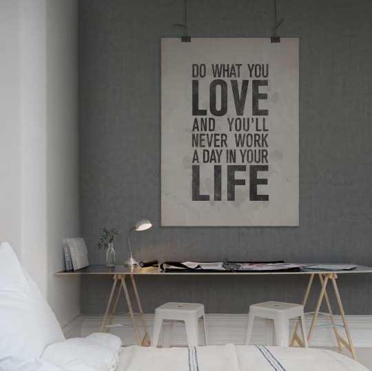 Rebel Walls R12401 Panorama Poster Concrete - mural z napisem