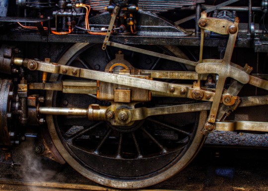 Rebel Walls R11901 Panorama Train - mural w motyw pociągu