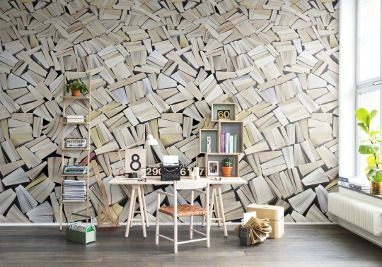 Rebel Walls R11511 Panorama Books - mural w książki