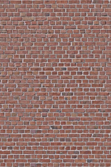 Rebel Walls R10961 Panorama Brick Wall Red - mural imitujący ceglaną ścianę