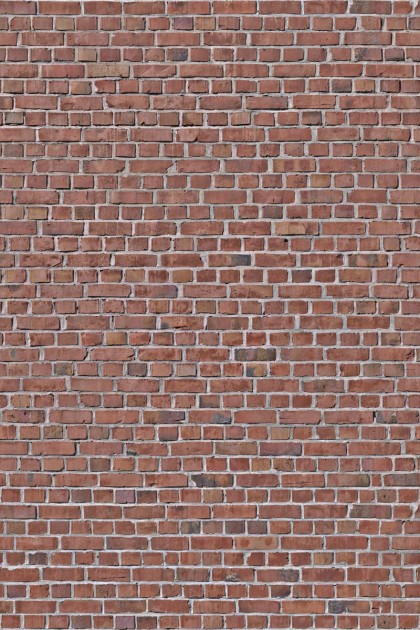 Rebel Walls R10961 Panorama Brick Wall Red - mural imitujący ceglaną ścianę