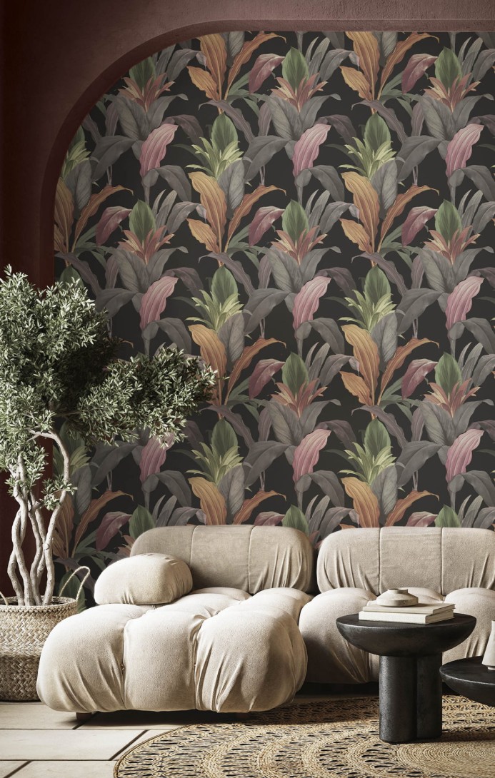 Cristiana Masi 15516 Botany House Garden - tapeta w liście