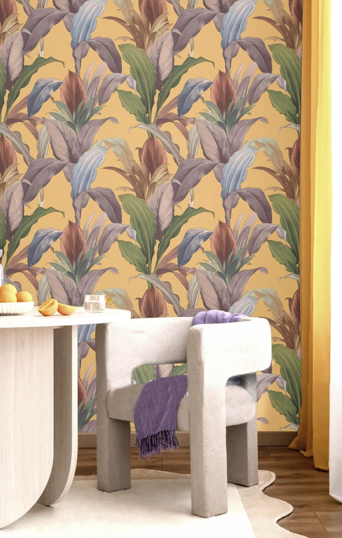 Cristiana Masi 15516 Botany House Garden - tapeta w liście