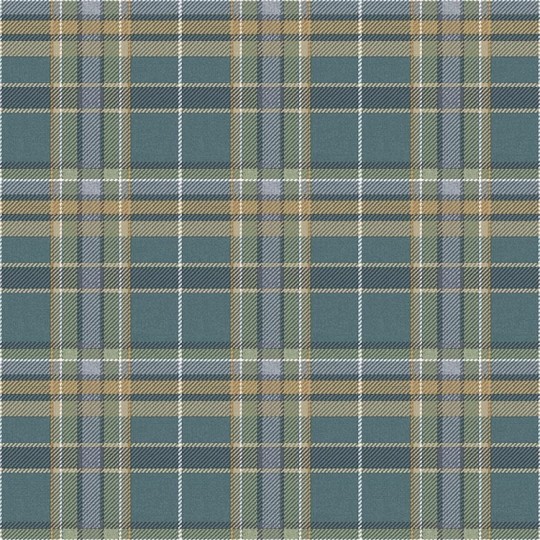 Cristiana Masi 15576 Botany House Tartan - tapeta w szkocką kratkę