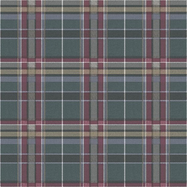 Cristiana Masi 15577 Botany House Tartan - tapeta w szkocką kratkę