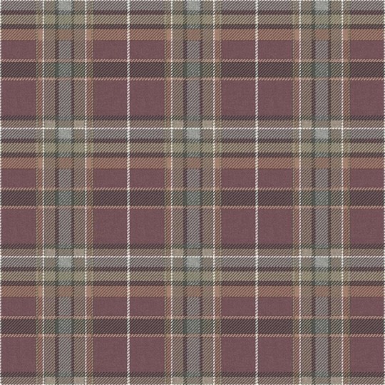 Cristiana Masi 15578 Botany House Tartan - tapeta w szkocką kratkę