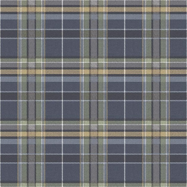 Cristiana Masi 15579 Botany House Tartan - tapeta w szkocką kratkę