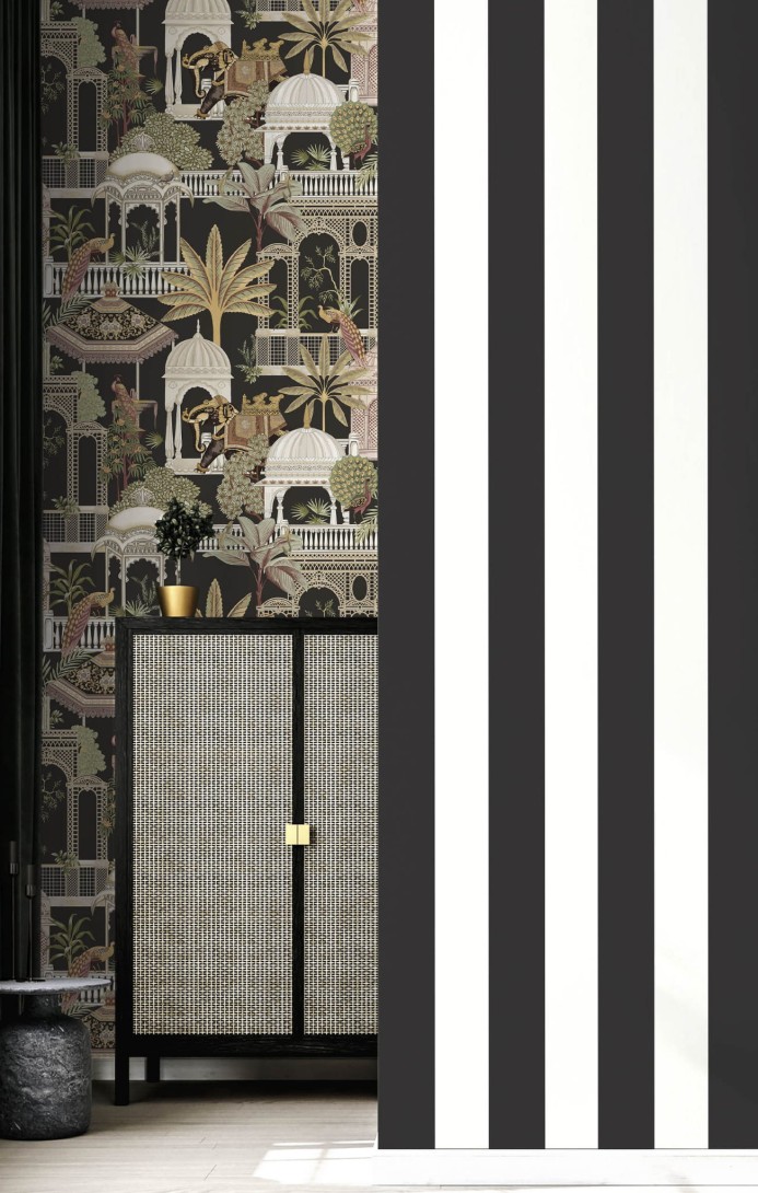 Cristiana Masi 15562 Botany House Riga - tapeta w paski