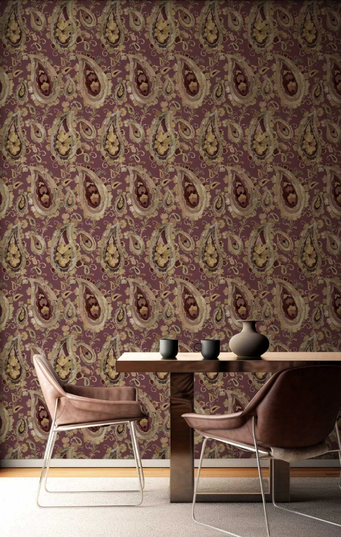 Cristiana Masi 39014 Archè Pictura - tapeta w stylizowany motyw roślinny