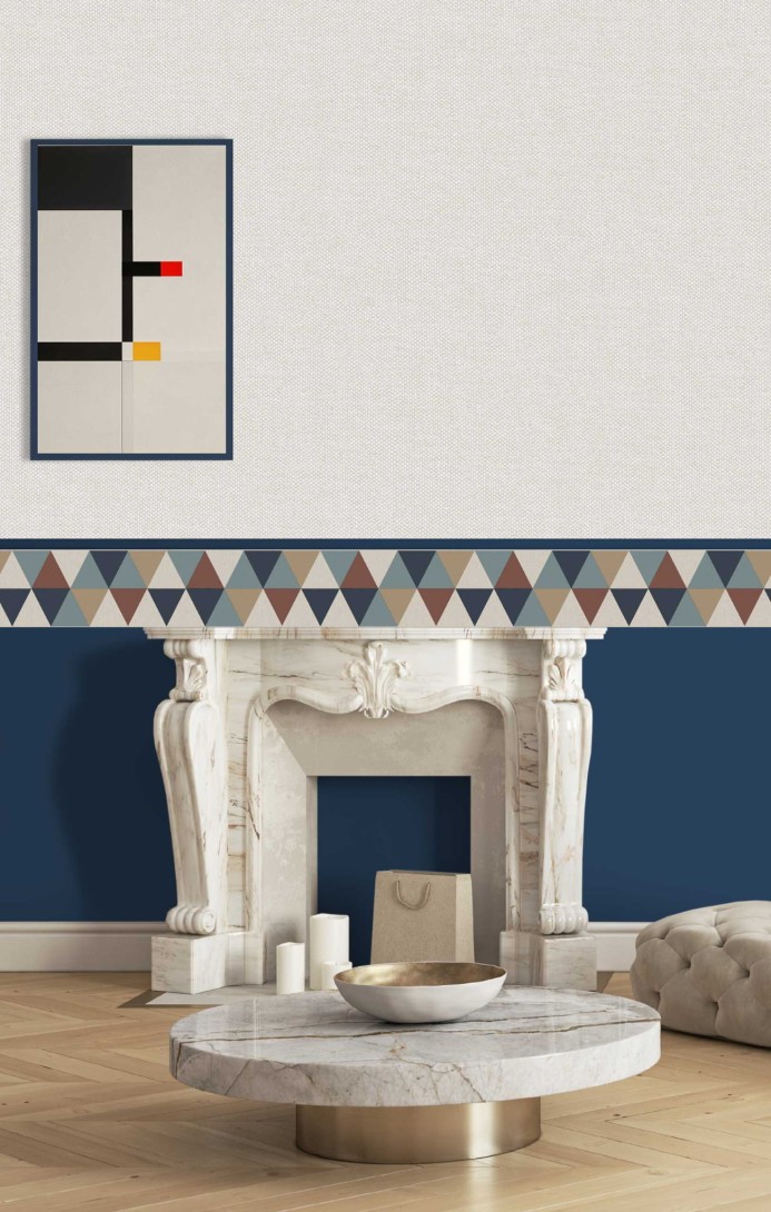 Cristiana Masi B39094 Archè Bordo Formae - border w geometryczny wzór