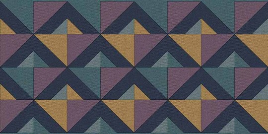 Cristiana Masi B39097 Archè Bordo Motus - border w geometryczny wzór