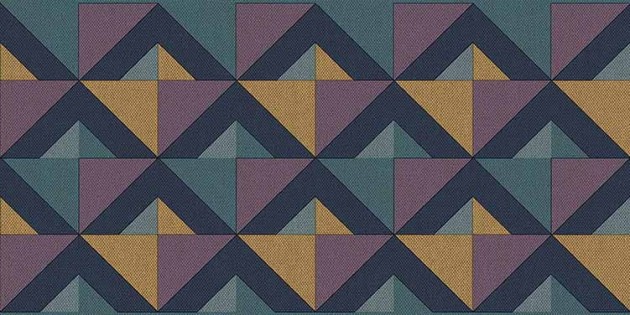 Cristiana Masi B39097 Archè Bordo Motus - border w geometryczny wzór
