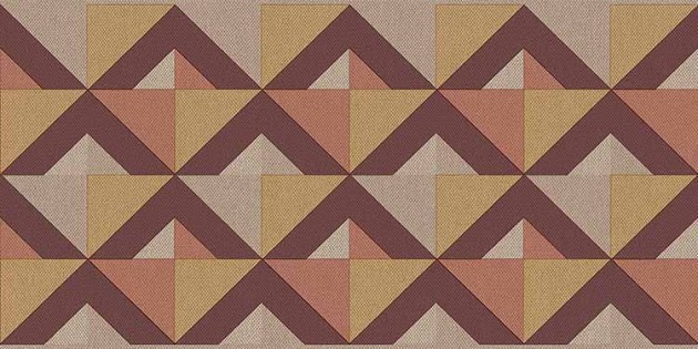 Cristiana Masi B39098 Archè Bordo Motus - border w geometryczny wzór
