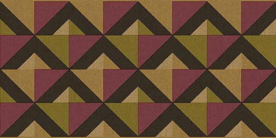 Cristiana Masi B39099 Archè Bordo Motus - border w geometryczny wzór